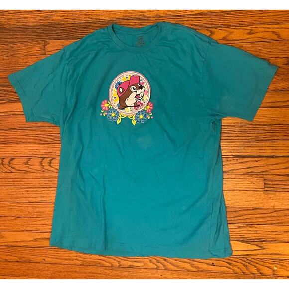 Buckees T Shirt Women’s 2X Floral - Picture 1 of 7